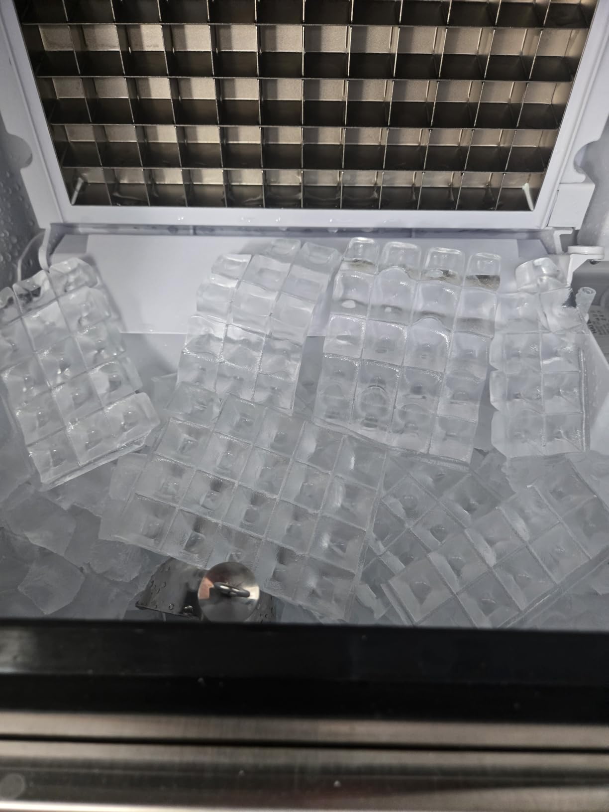 Process for first run of ice