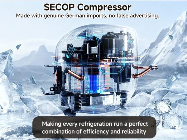 OUTBID 15" Built-in Crescent Ice Maker, No Drain Required, Under Counter Ice Machine for Kitchen, ETL Certification