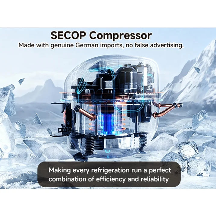 OUTBID Nugget Ice Maker, 250Lbs/Day, 4-5 Minute Ice, 3-in-1 Auto-Cleaning, Stainless Steel Commercial Countertop