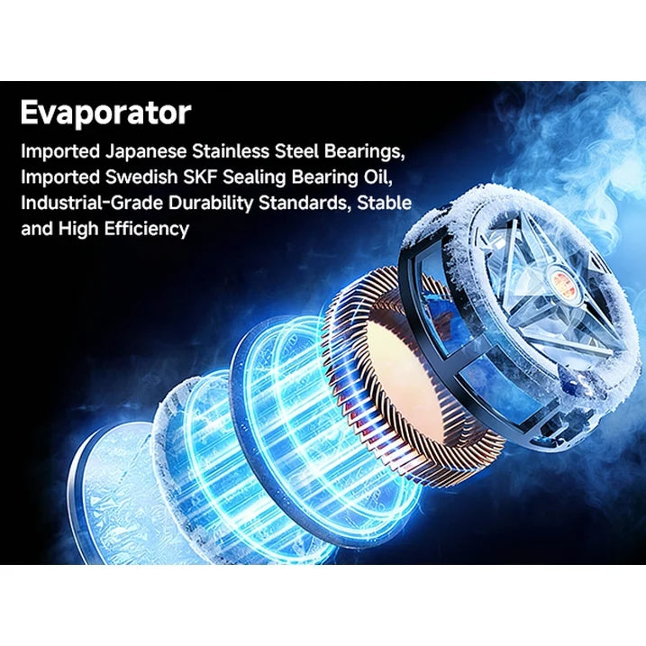 OUTBID Nugget Ice Maker, 250Lbs/Day, 4-5 Minute Ice, 3-in-1 Auto-Cleaning, Stainless Steel Commercial Countertop