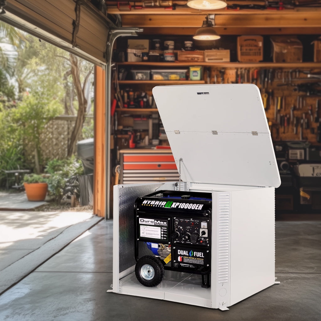 HUDSON Generator Box SD Aluminum Silence Box for Generator,Generator Cover for Accommodates the Maximum Size of the Unit:39.4”x32”x31.7”