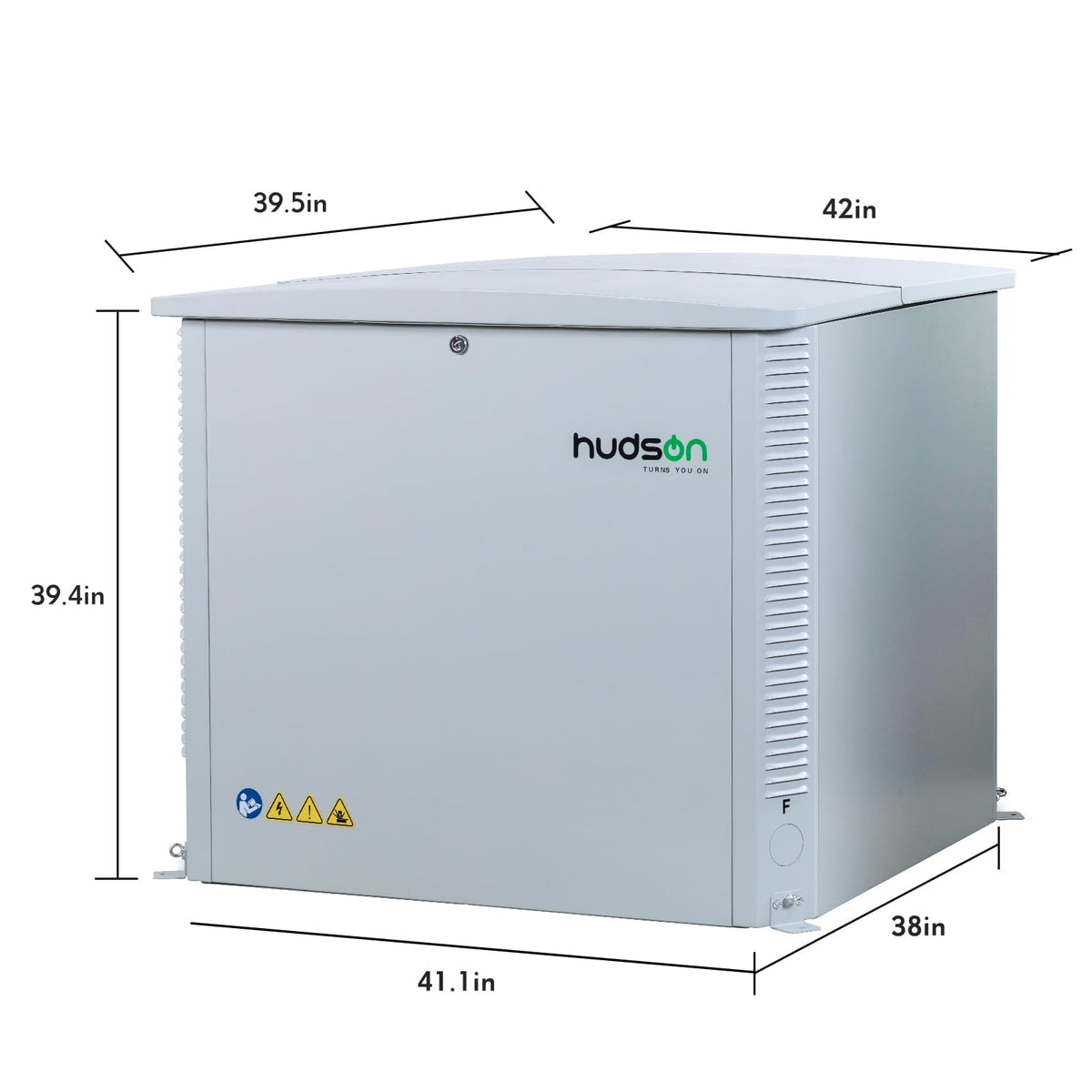 HUDSON Generator Box SD Aluminum Silence Box for Generator,Generator Cover for Accommodates the Maximum Size of the Unit:39.4”x32”x31.7”